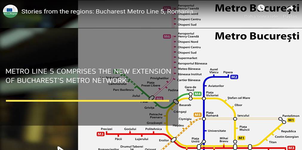 Bucharest Metro Line 5 Map